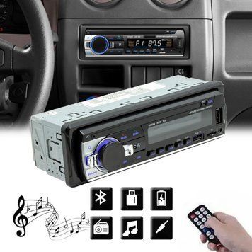 Автомагнітола для якісного звуку в авто з Bluetooth, USB, SD, AUX Т_2813 фото
