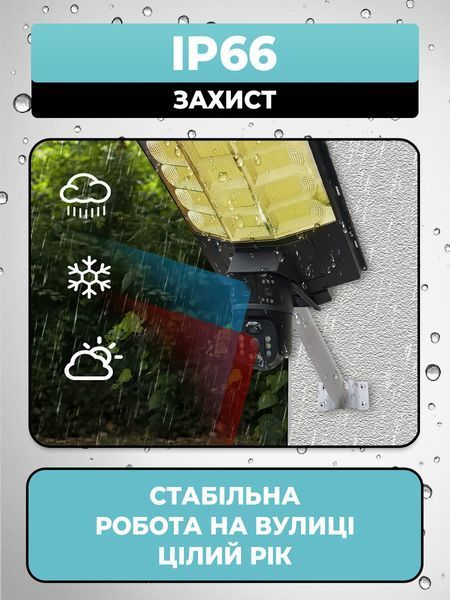 4G/Wi-Fi IP-камера видеонаблюдения с LED-прожектором и солнечной панелью, поворотная 3+3 Мп, автономная, IP66 T_0100513 фото