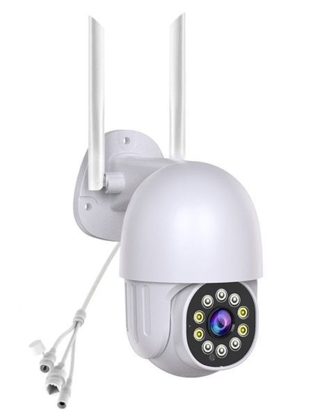 Вулична Wi-Fi камера 2MP &ndash; 360&deg; огляд, віддалений доступ, нічна зйомка, датчик руху, двосторонній звук Т_2932 фото