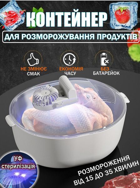 Аккумуляторный контейнер для продуктов, предназначенный для размораживания и стерилизации T_2575 фото