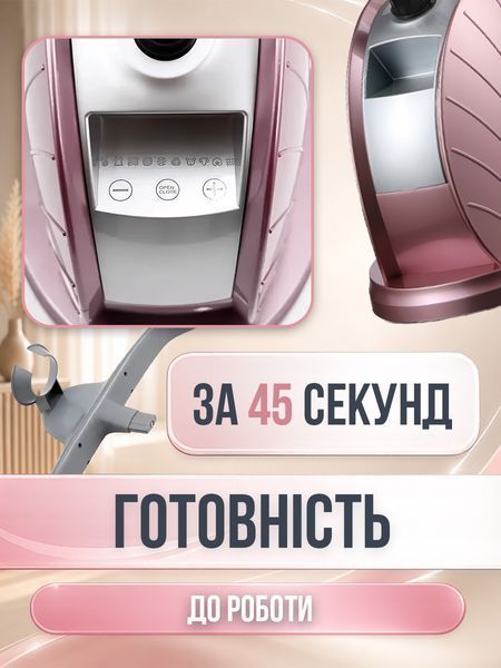 Вертикальний відпарювач для одягу 2000 Вт, 2,3 л, телескопічна стійка, вішалка T_0102104 фото